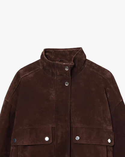 Chaqueta Nicole de ante sintético