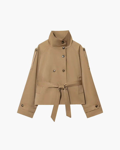 Sofie Gabardina Corta Cropped