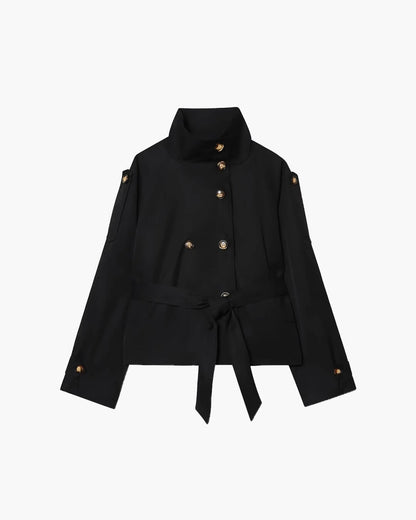 Sofie Gabardina Corta Cropped