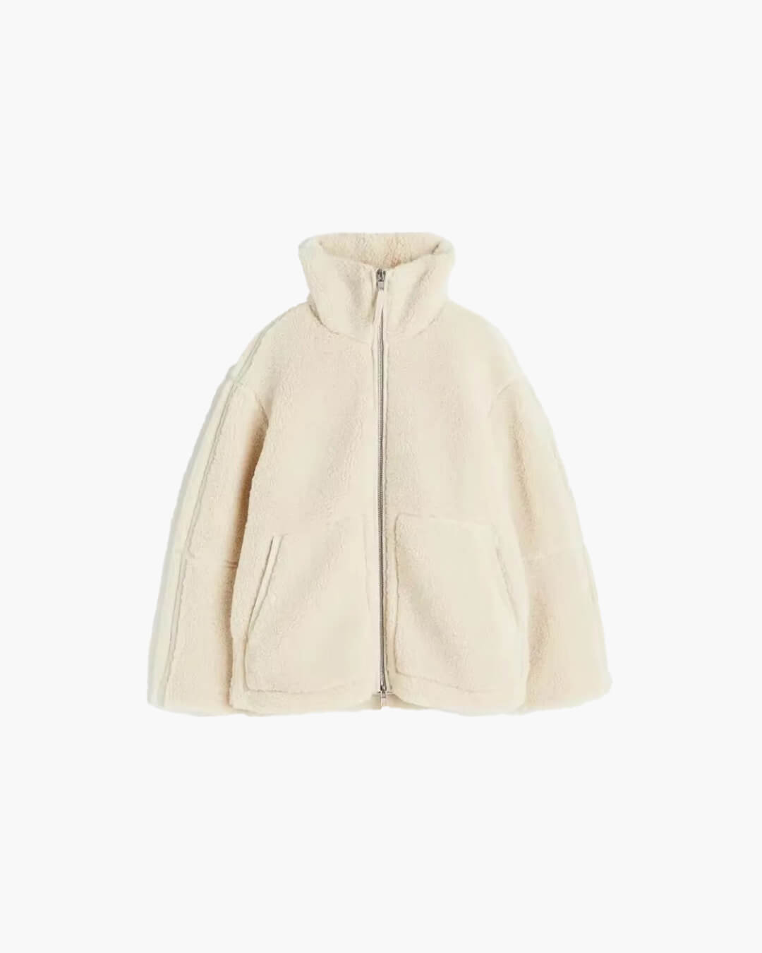 Chaqueta Teddy con Cremallera Tidy