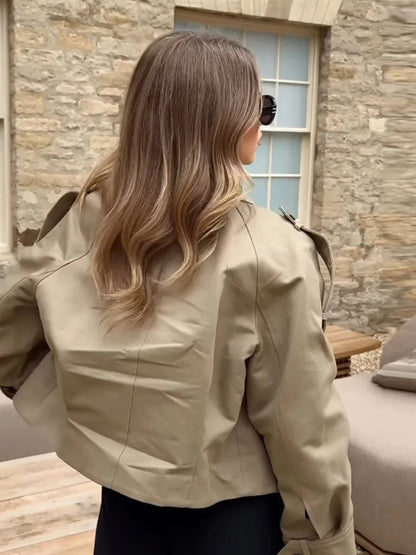 Chaqueta corta con bolsillos Valeria