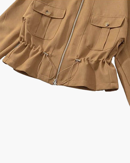 Chaqueta Murciélago con Cordón Virginia
