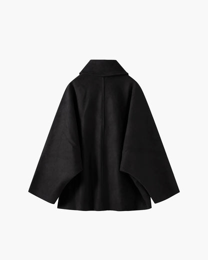 Abrigo suelto con cuello Yalena