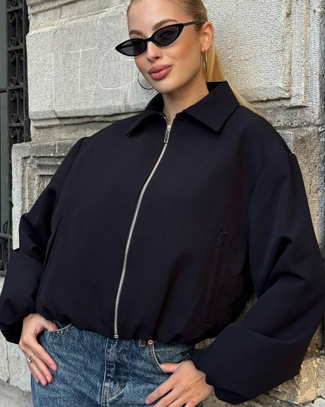 Cazadora bomber acolchada Seraphina