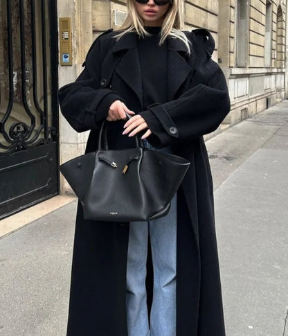 Gabardina Emma con cordones