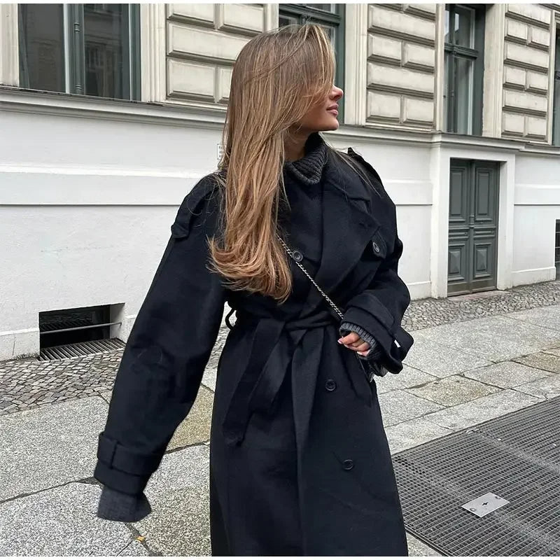 Gabardina Emma con cordones