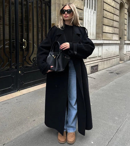 Gabardina Emma con cordones
