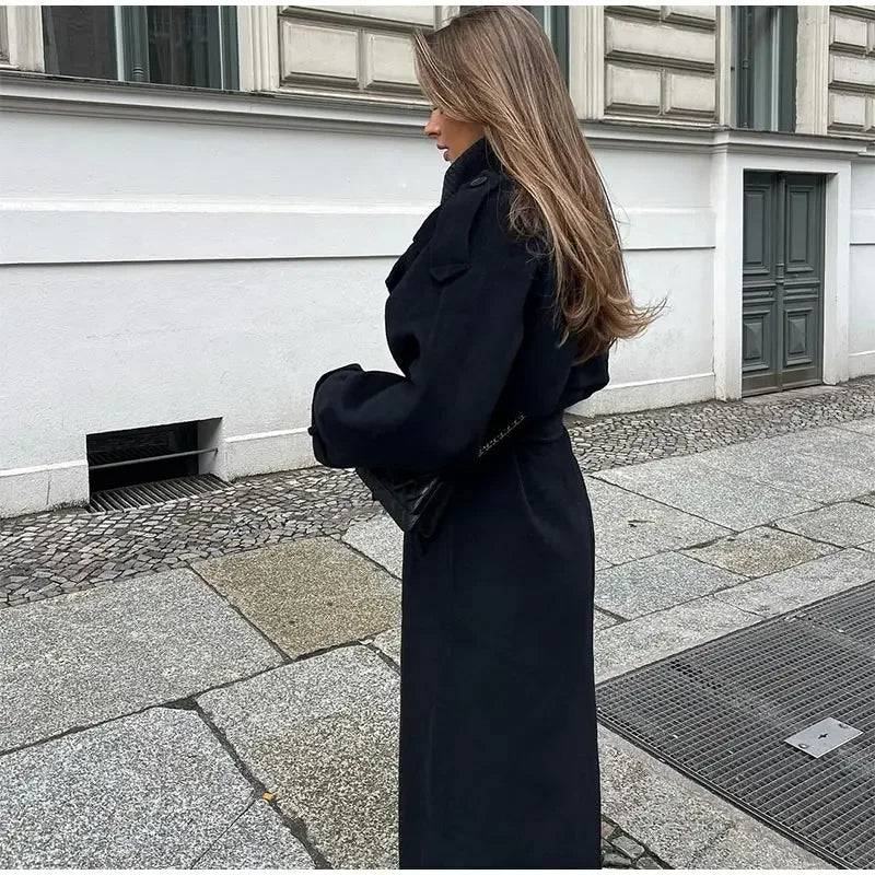 Gabardina Emma con cordones